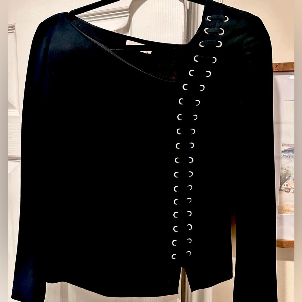A.L.C. Black Blouse, size 0